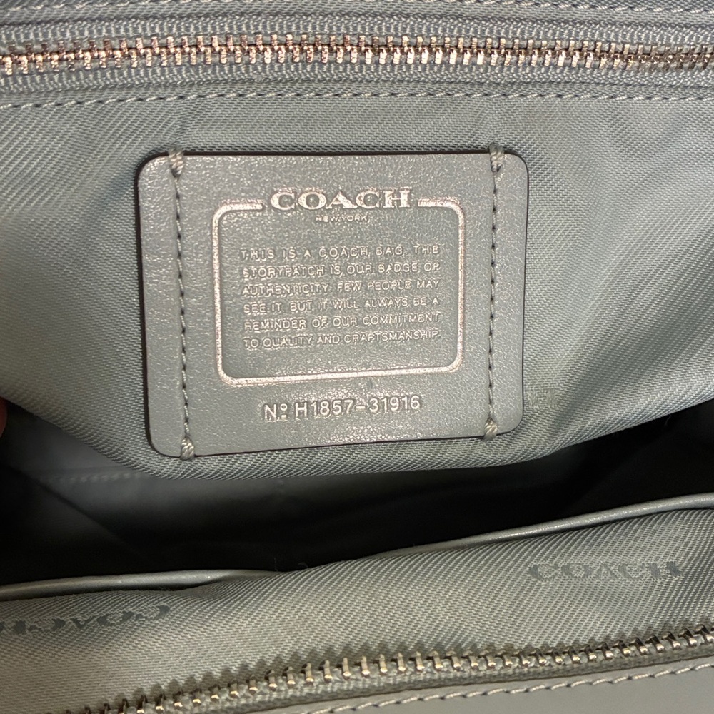 Coach Grace Satchel in Cornflower EUC Price NEW PRICE!! - Picture 4 of 16